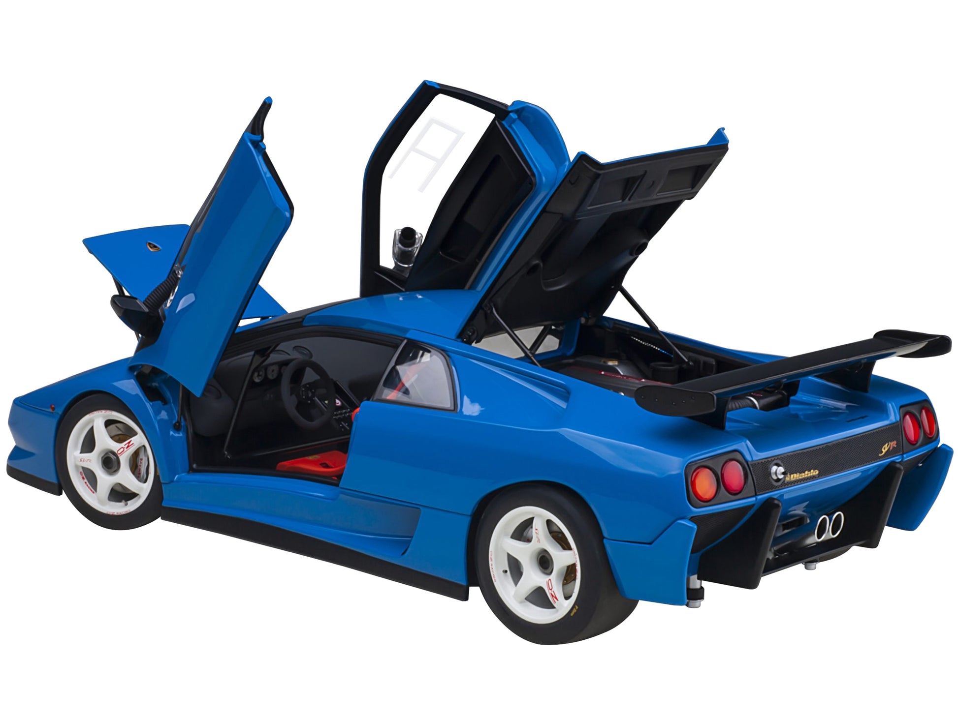 Lamborghini Diablo SV-R Blu Le Mans Blue 1/18 Model Car by - Premium Lamborghini Models from Autoart - Just $363.59! Shop now at Rapidvehicles