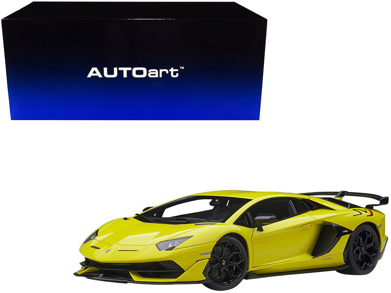 Lamborghini Aventador SVJ Giallo Tenerife / Pearl Yellow 1/18 - Premium Lamborghini Models from Autoart - Just $403.99! Shop now at Rapidvehicles