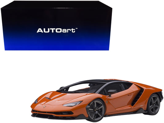 Lamborghini Centenario Arancio Argos / Pearl Orange with Carbon - Premium Lamborghini Models from Autoart - Just $322.99! Shop now at Rapidvehicles