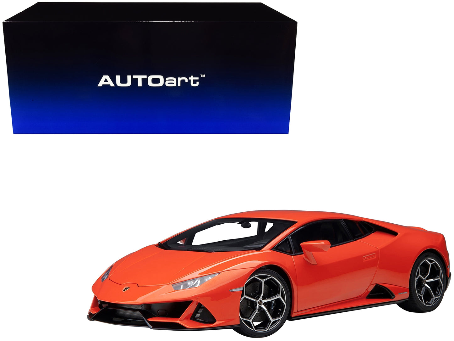 Lamborghini Huracan EVO Arancio Xanto Orange 1/18 Model Car by