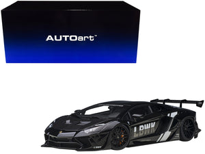 Lamborghini Aventador Liberty Walk LB-Works Livery Black with Carbon Hood Limited Edition 1/18 Model Car by Autoart - Premium Lamborghini Models from Autoart - Just $354.24! Shop now at Rapidvehicles