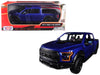 2017 Ford F-150 Raptor Pickup Truck Blue with Black Wheels 1/27 Diecast Model Car by Motormax - Premium Pickup Trucks Models from Motormax - Just $38.99! Shop now at Rapidvehicles