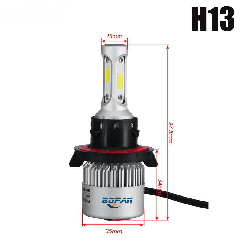 Model: H13 - LED Car Headlight - Premium Car Lights from Rapidvehicles - Just $24.67! Shop now at Rapidvehicles