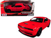 2018 Dodge Challenger SRT Hellcat Widebody Red 1/24 Diecast Model Car by Motormax - Premium Dodge Models from Motormax - Just $43.99! Shop now at Rapidvehicles