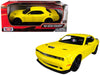 2018 Dodge Challenger SRT Hellcat Widebody Yellow 1/24 Diecast Model Car by Motormax - Premium Dodge Models from Motormax - Just $38.99! Shop now at Rapidvehicles