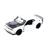 2018 Dodge Challenger SRT Hellcat Widebody White with Black Hood 1/24 Diecast Model Car by Motormax - Premium Dodge Models from Motormax - Just $38.99! Shop now at Rapidvehicles