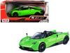 Pagani Huayra Roadster Green 1/24 Diecast Model Car by Motormax - Premium Pagani Models from Motormax - Just $38.99! Shop now at Rapidvehicles