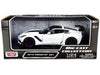 2019 Chevrolet Corvette ZR1 White with Black Accents 1/24 Diecast Model Car by Motormax - Premium Corvette Models from Motormax - Just $55.56! Shop now at Rapidvehicles