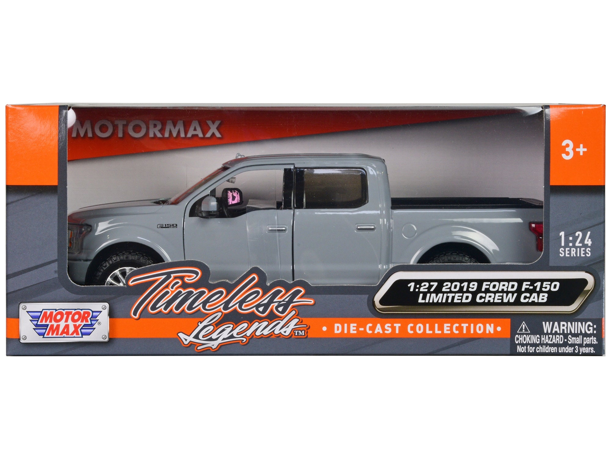 2019 RAM 1500 Laramie Crew Cab Pickup Truck Gray "Timeless Legends" Series 1/27 Diecast Model Car by Motormax - Premium RAM Models from Motormax - Just $54.76! Shop now at Rapidvehicles