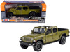 2021 Jeep Gladiator Overland (Open Top) Pickup Truck Matt Green 1/24-1/27 Diecast Model Car by Motormax - Premium Pickup Trucks Models from Motormax - Just $43.99! Shop now at Rapidvehicles