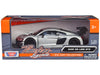 Audi R8 LMS GT3 Silver Metallic "Timeless Legends" Series 1/24 Diecast Model Car by Motormax - Premium Audi Models from Motormax - Just $43.99! Shop now at Rapidvehicles