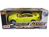 BMW M3 Coupe Neon Yellow with Matt Black Top and Stripes "GT Racing" Series 1/24 Diecast Model Car by Motormax - Premium BMW Models from Motormax - Just $45.99! Shop now at Rapidvehicles