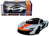 McLaren P1 with "Gulf Oil" Livery Light Blue with Orange Stripe 1/24 Diecast Model Car by Motormax - Premium Gulf Models from Motormax - Just $40.99! Shop now at Rapidvehicles