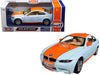 BMW M3 Coupe with "Gulf Oil" Livery Light Blue with Orange Stripe 1/24 Diecast Model Car by Motormax - Premium Gulf Models from Motormax - Just $43.99! Shop now at Rapidvehicles