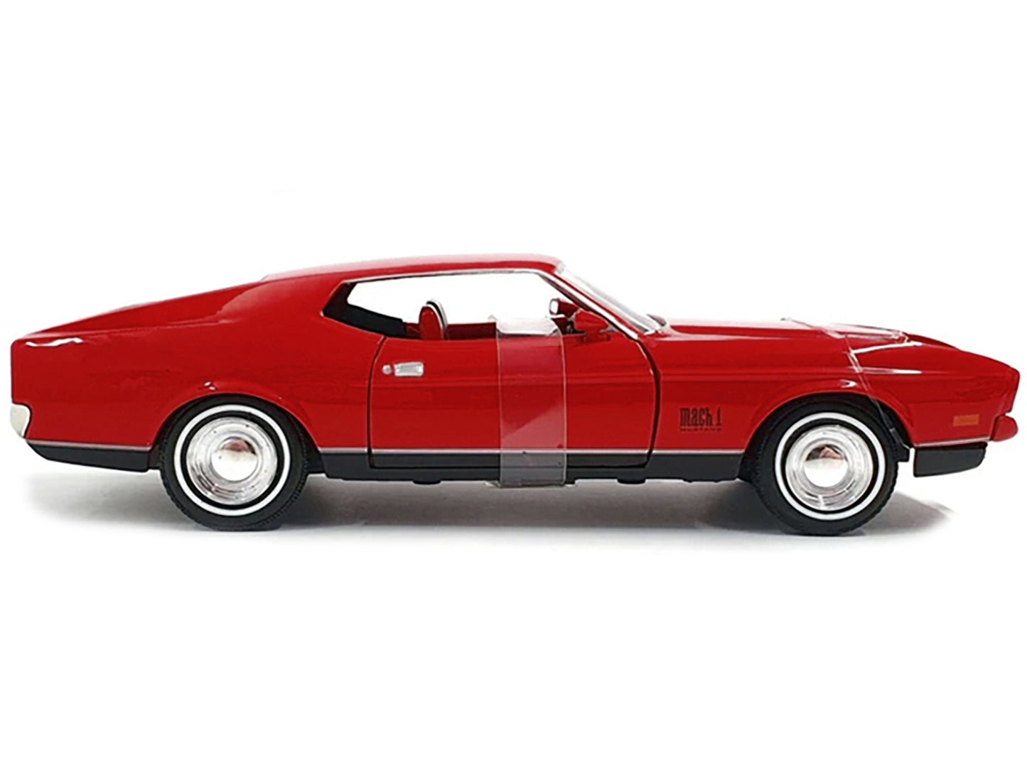 1971 Ford Mustang Mach 1 Red James Bond 007 "Diamonds are