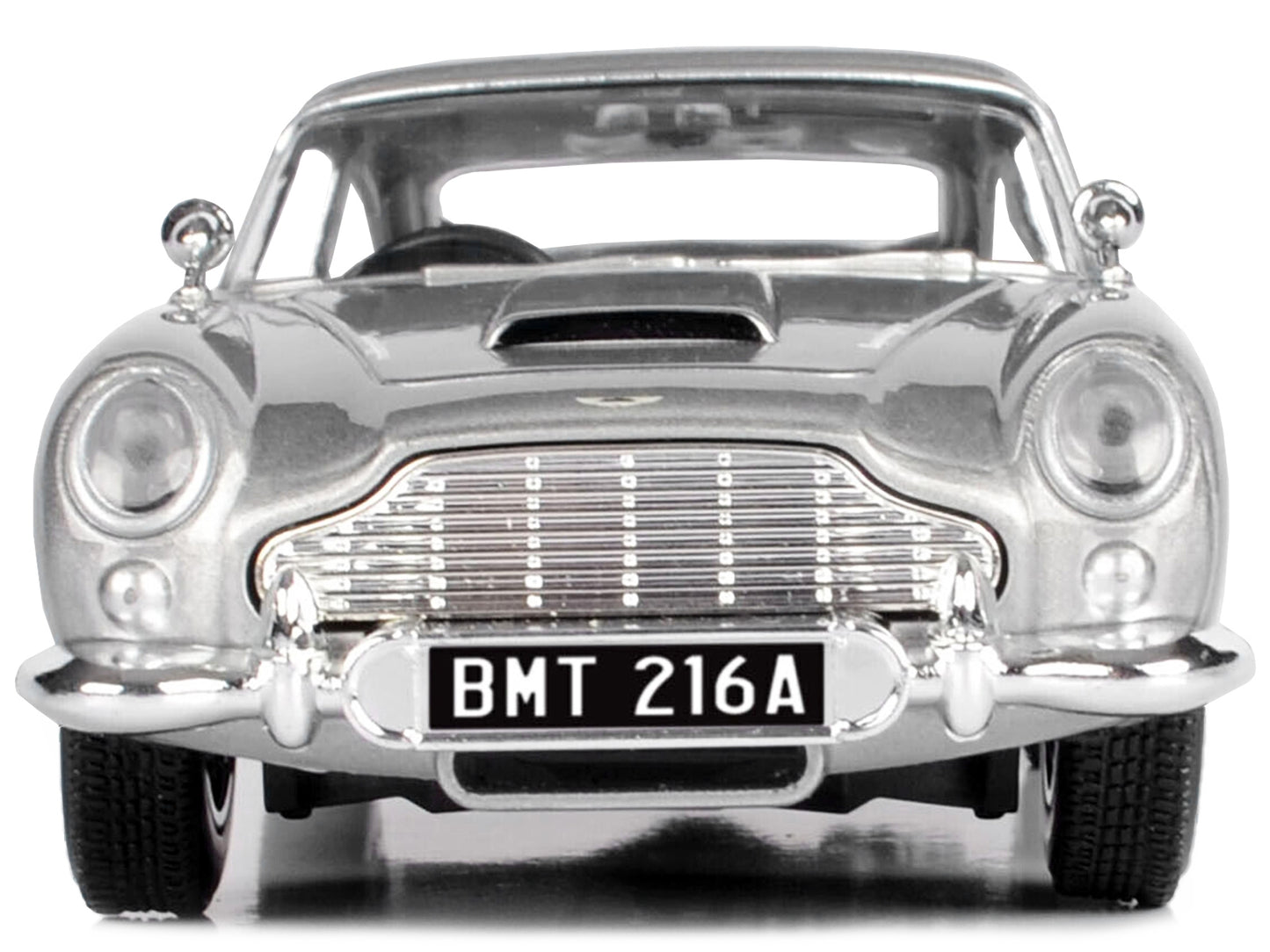 Aston Martin DB5 RHD (Right Hand Drive) Silver Metallic James - Premium Movie/TV Series Models from Motormax - Just $52.19! Shop now at Rapidvehicles