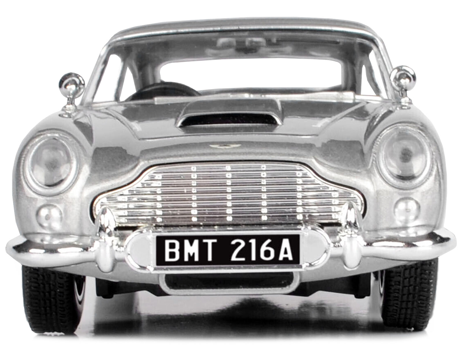 Aston Martin DB5 RHD (Right Hand Drive) Silver Metallic James - Premium Movie/TV Series Models from Motormax - Just $48.99! Shop now at Rapidvehicles