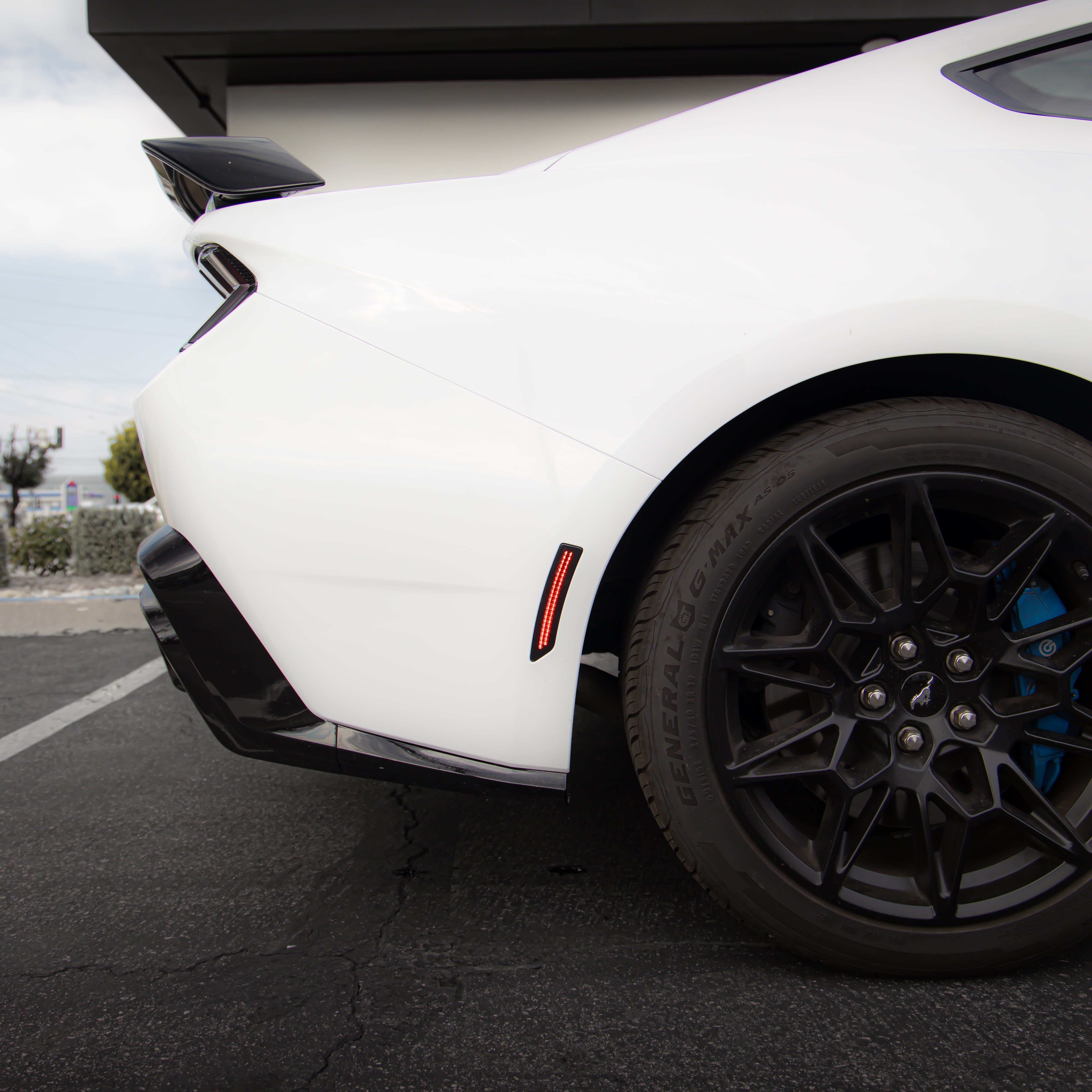 2024 + Ford Mustang S650 Smoked LED Side Markers (SET)(SMOKE)