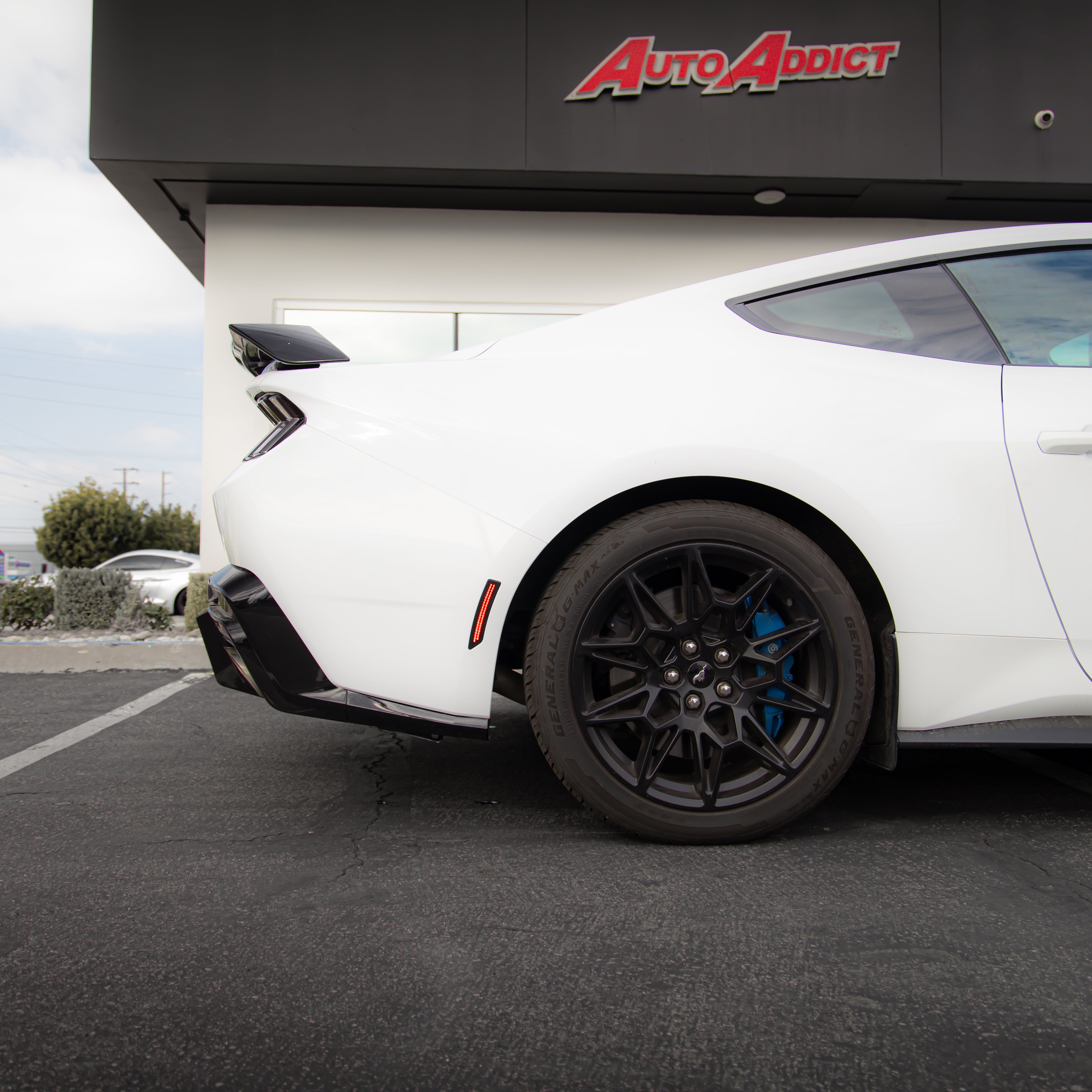 2024 + Ford Mustang S650 Smoked LED Side Markers (SET)(SMOKE)