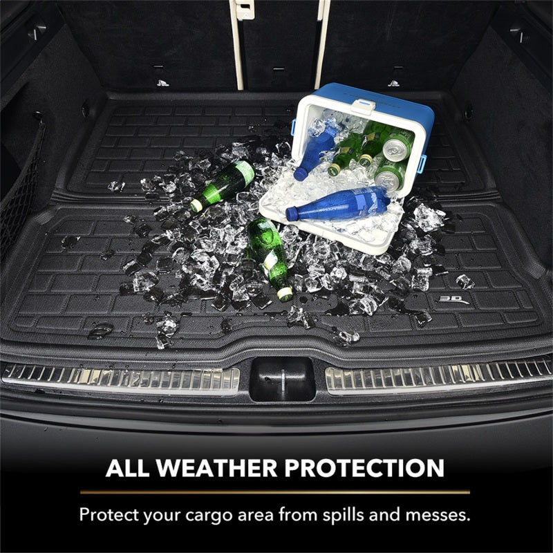 3D MAXpider 2017-2021 Honda Civic Hatchback Sport Kagu Cargo Liner - Black M1HD1011309