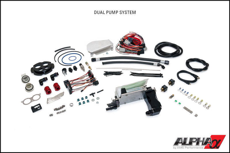 AMS Performance 2009+ Nissan GT-R R35 Omega Fuel System - Dual Pumps ALP.07.07.0010-2