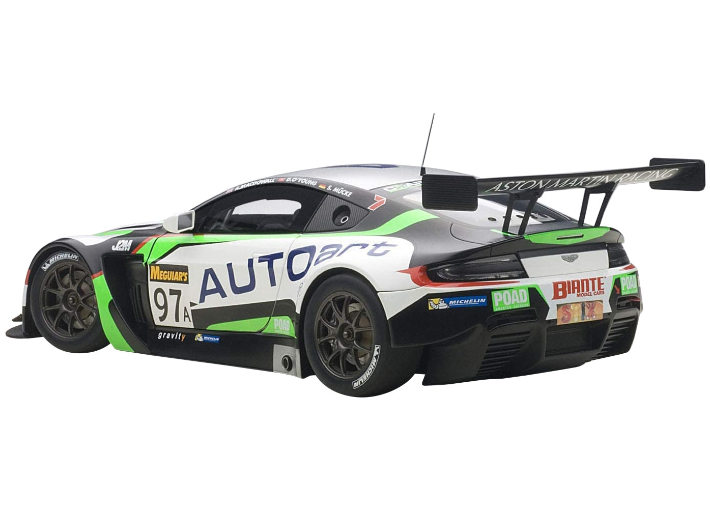 Aston Martin V12 Vantage Bathurst 12hour Endurance Race 2015 #97 A. Macdowall / D. O'Young / S. Mucke 1/18 Model Car by Autoart - Premium Aston Martin Models from Autoart - Just $208.31! Shop now at Rapidvehicles