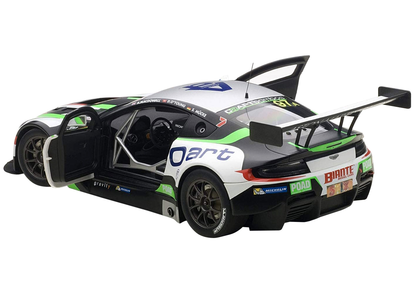 Aston Martin V12 Vantage Bathurst 12hour Endurance Race 2015 #97 A. Macdowall / D. O'Young / S. Mucke 1/18 Model Car by Autoart - Premium Aston Martin Models from Autoart - Just $208.31! Shop now at Rapidvehicles