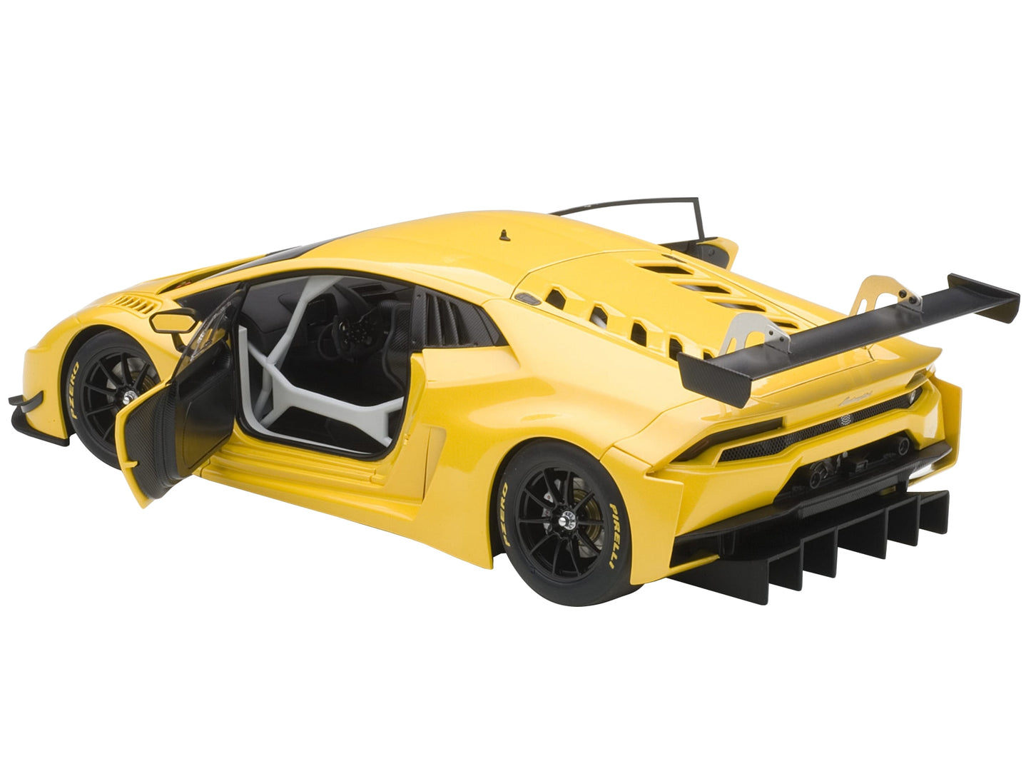 Lamborghini Huracan GT3 Yellow with Pearl Effect / Giallo Into - Premium Lamborghini Models from Autoart - Just $197.99! Shop now at Rapidvehicles