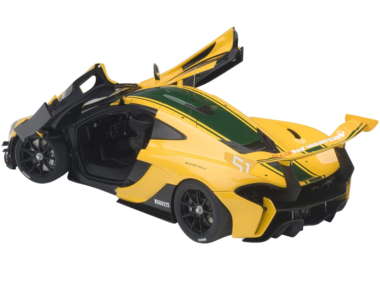 Mclaren P1 GTR #51 Geneva Motor Show (2015) 1/18 Model Car by - Premium McLaren Models from Autoart - Just $267.29! Shop now at Rapidvehicles