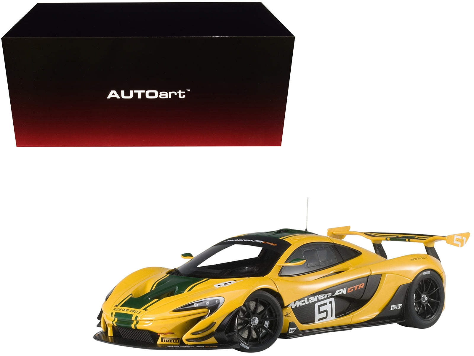 Mclaren P1 GTR #51 Geneva Motor Show (2015) 1/18 Model Car by Autoart - Premium McLaren Models from Autoart - Just $227.99! Shop now at Rapidvehicles