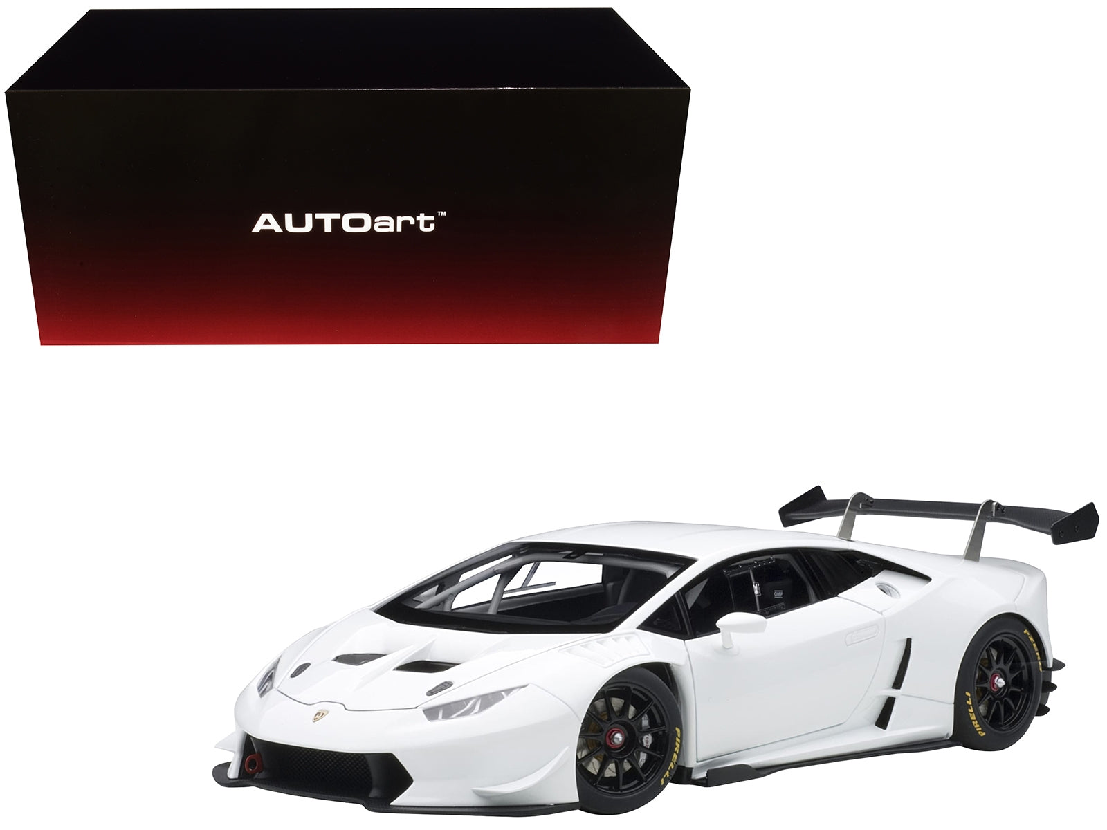 2016 Lamborghini Huracan LP620-2 Super Trofeo White / Bianco Isis - Premium Lamborghini Models from Autoart - Just $197.99! Shop now at Rapidvehicles