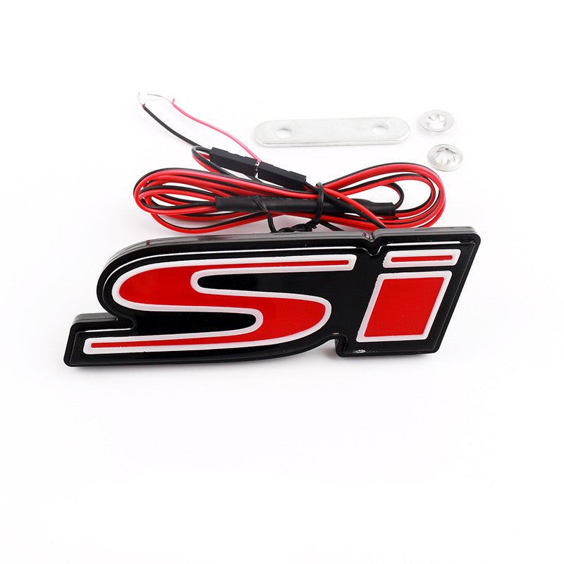 Si/RS/typer red standard with light - Premium Exterior Parts from Rapidvehicles - Just $16.06! Shop now at Rapidvehicles