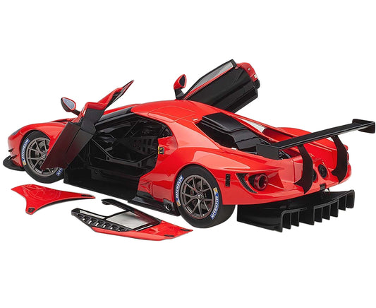 Ford GT Le Mans Plain Color Version Red 1/18 Model Car by Autoart - Premium Le Mans Models from Autoart - Just $334.79! Shop now at Rapidvehicles