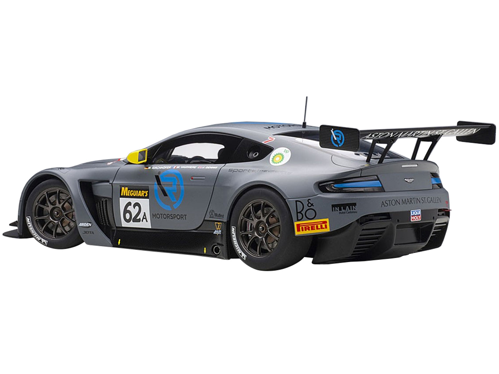 Aston Martin Vantage V12 GT3 #62A J. Dennis - M. Vaxiviere - M. Kirchhoefer Team R-Motorsport Bathurst 12H (2019) 1/18 Model Car by Autoart - Premium Aston Martin Models from Autoart - Just $221! Shop now at Rapidvehicles