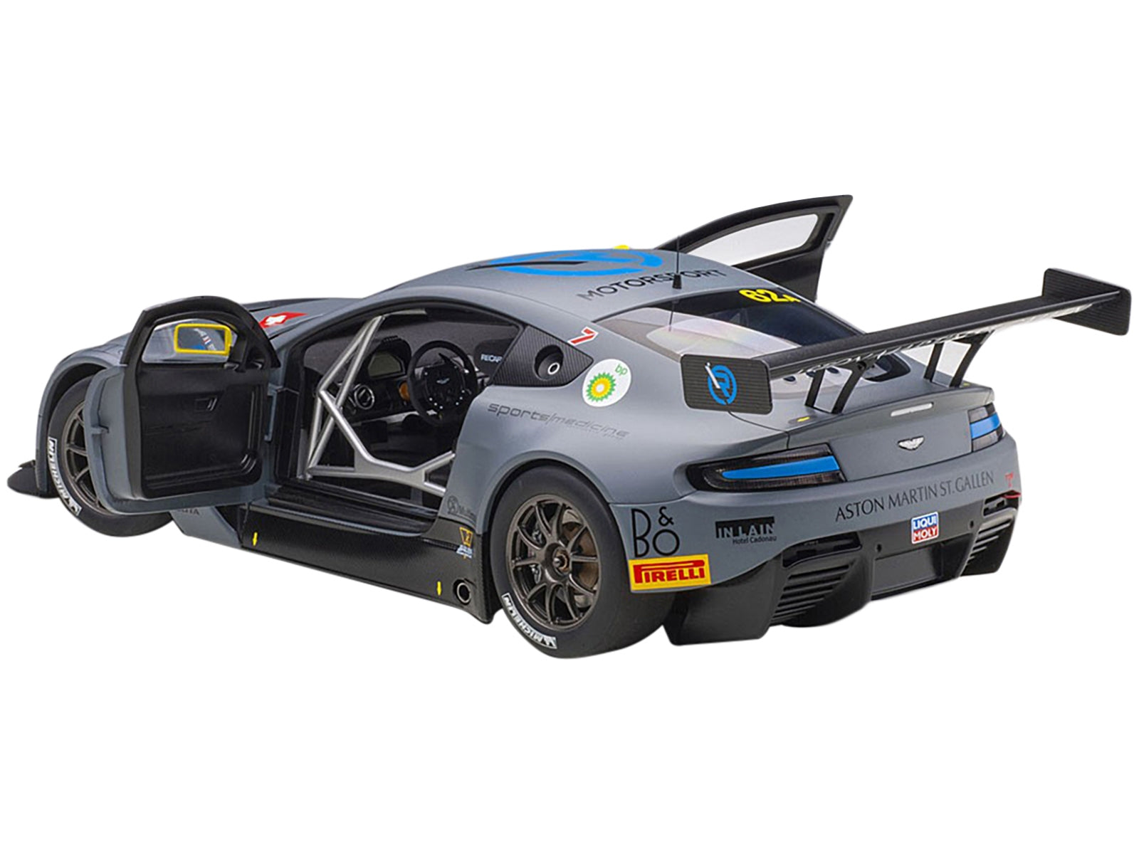 Aston Martin Vantage V12 GT3 #62A J. Dennis - M. Vaxiviere - M. Kirchhoefer Team R-Motorsport Bathurst 12H (2019) 1/18 Model Car by Autoart - Premium Aston Martin Models from Autoart - Just $221! Shop now at Rapidvehicles