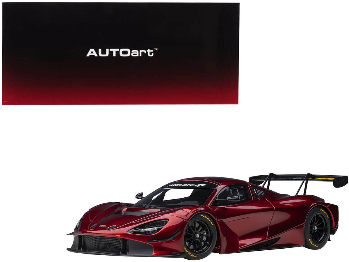 McLaren 720S GT3 Volcano Red Metallic 1/18 Model Car by Autoart - Premium McLaren Models from Autoart - Just $197.99! Shop now at Rapidvehicles