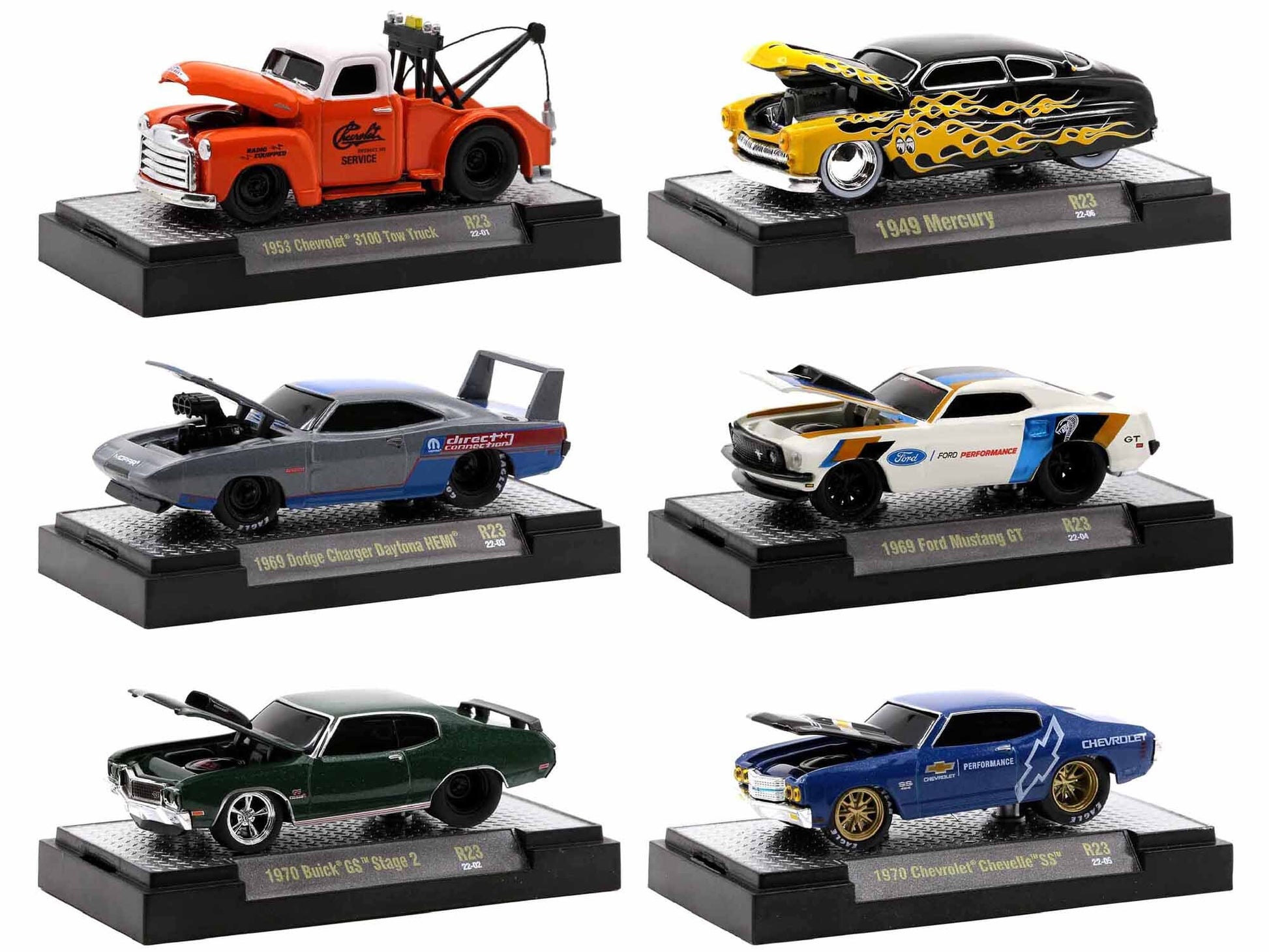 "Ground Pounders" 6 Cars Set Release 23 IN DISPLAY CASES Limited - Premium 1/64 Scale Sets from M2 - Just $88.19! Shop now at Rapidvehicles