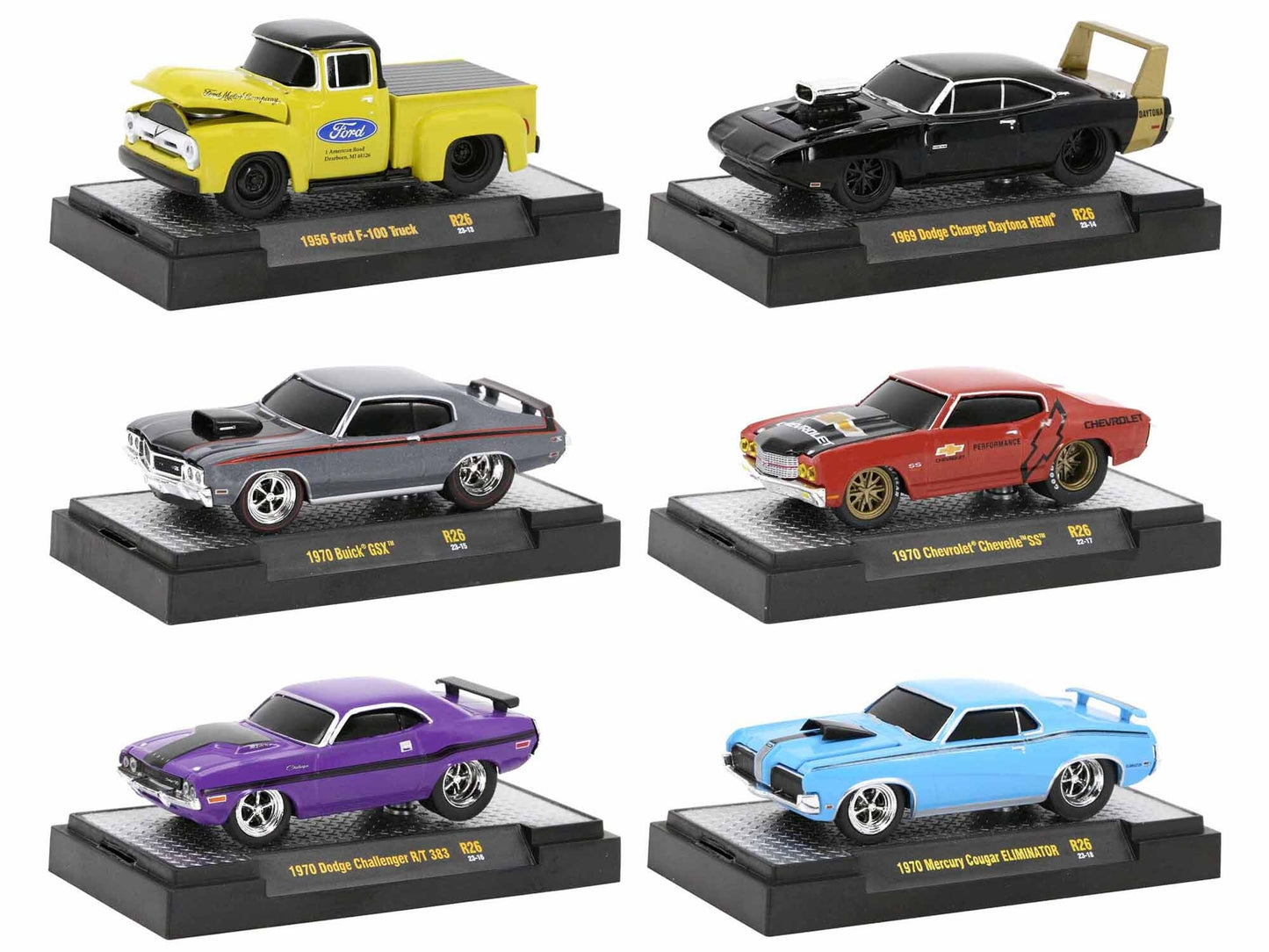 "Ground Pounders" 6 Cars Set Release 26 IN DISPLAY CASES Limited - Premium 1/64 Scale Sets from M2 - Just $79.19! Shop now at Rapidvehicles