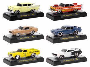 "Ground Pounders" 6 Cars Set Release 27 IN DISPLAY CASES Limited Edition 1/64 Diecast Model Cars by M2 Machines - Premium 1/64 Scale Sets from M2 - Just $72! Shop now at Rapidvehicles