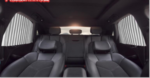 Color: Silver, style: Back row - Car curtain - Premium Interior Parts from Rapidvehicles - Just $51.09! Shop now at Rapidvehicles