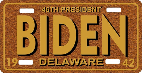 Novelty Auto Car License President Biden - Premium Home & Garden from Maroon Cassiopeia - Just $16.19! Shop now at Rapidvehicles