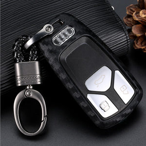 style: Square key case - Carbon fiber silicone key case for car - Premium Key Case for Car from Rapidvehicles - Just $15.80! Shop now at Rapidvehicles