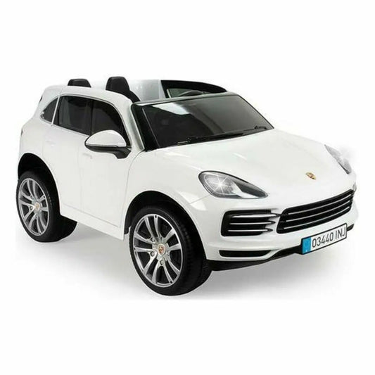 Children's Electric Car Injusa Porsche Cayenne 12V White (134 x 81,5 x - Premium Toys from Bigbuy - Just $369.99! Shop now at Rapidvehicles