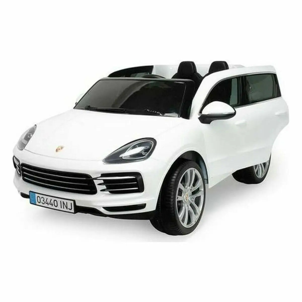 Children's Electric Car Injusa Porsche Cayenne 12V White (134 x 81,5 x - Premium Toys from Bigbuy - Just $346.99! Shop now at Rapidvehicles