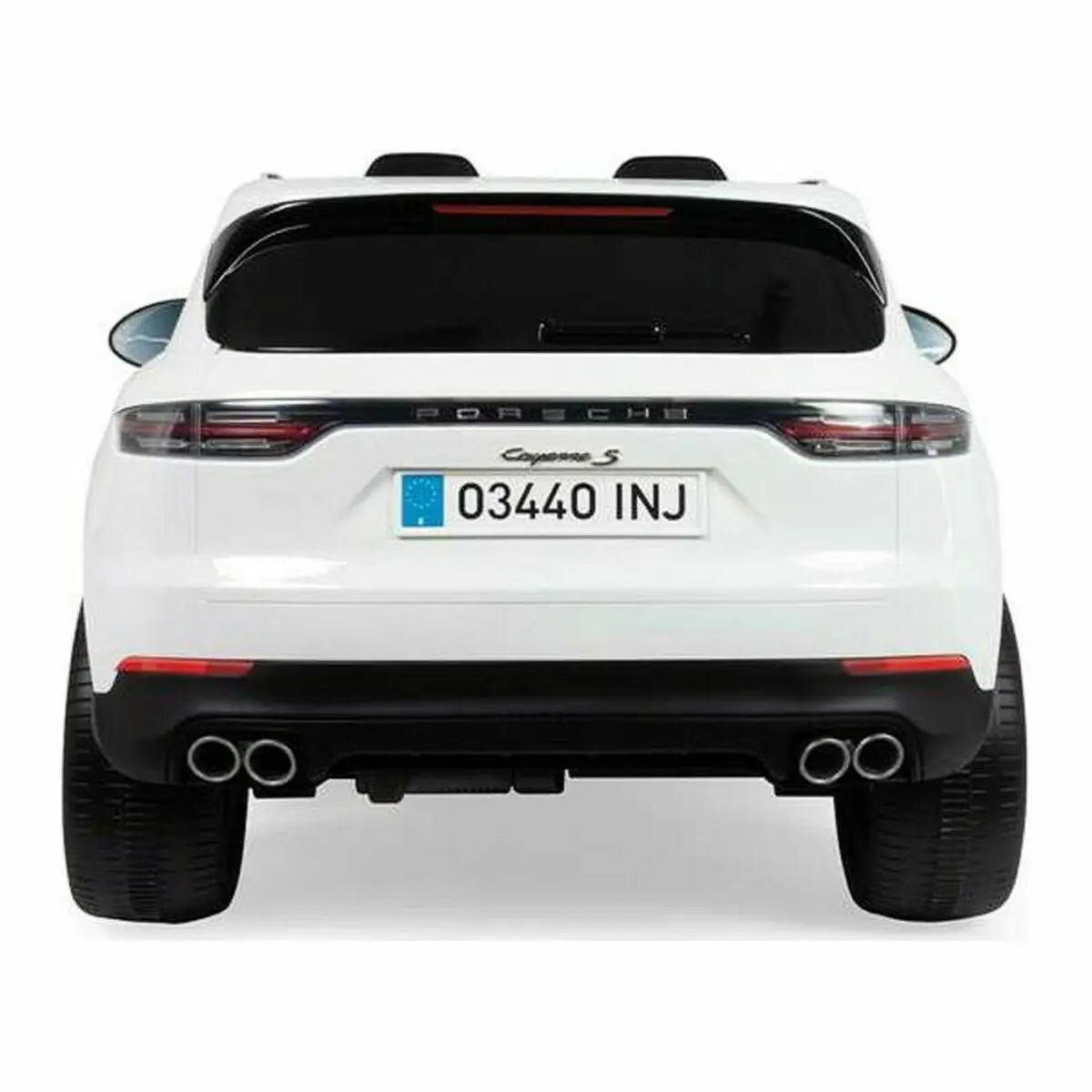 Children's Electric Car Injusa Porsche Cayenne 12V White (134 x 81,5 x 