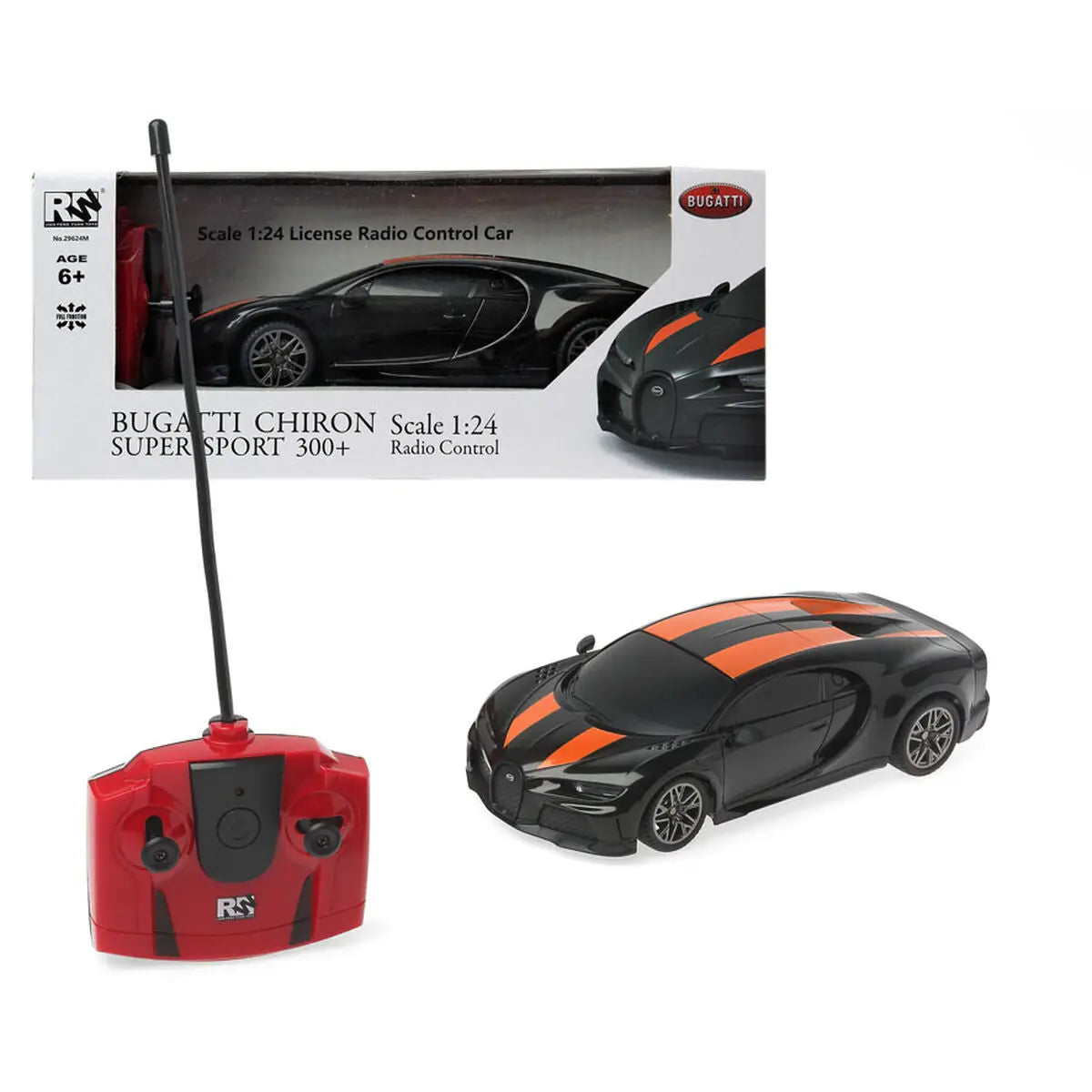 Remote-Controlled Car Bugatti 1:24 - Premium Toys from Bigbuy - Just $27.99! Shop now at Rapidvehicles