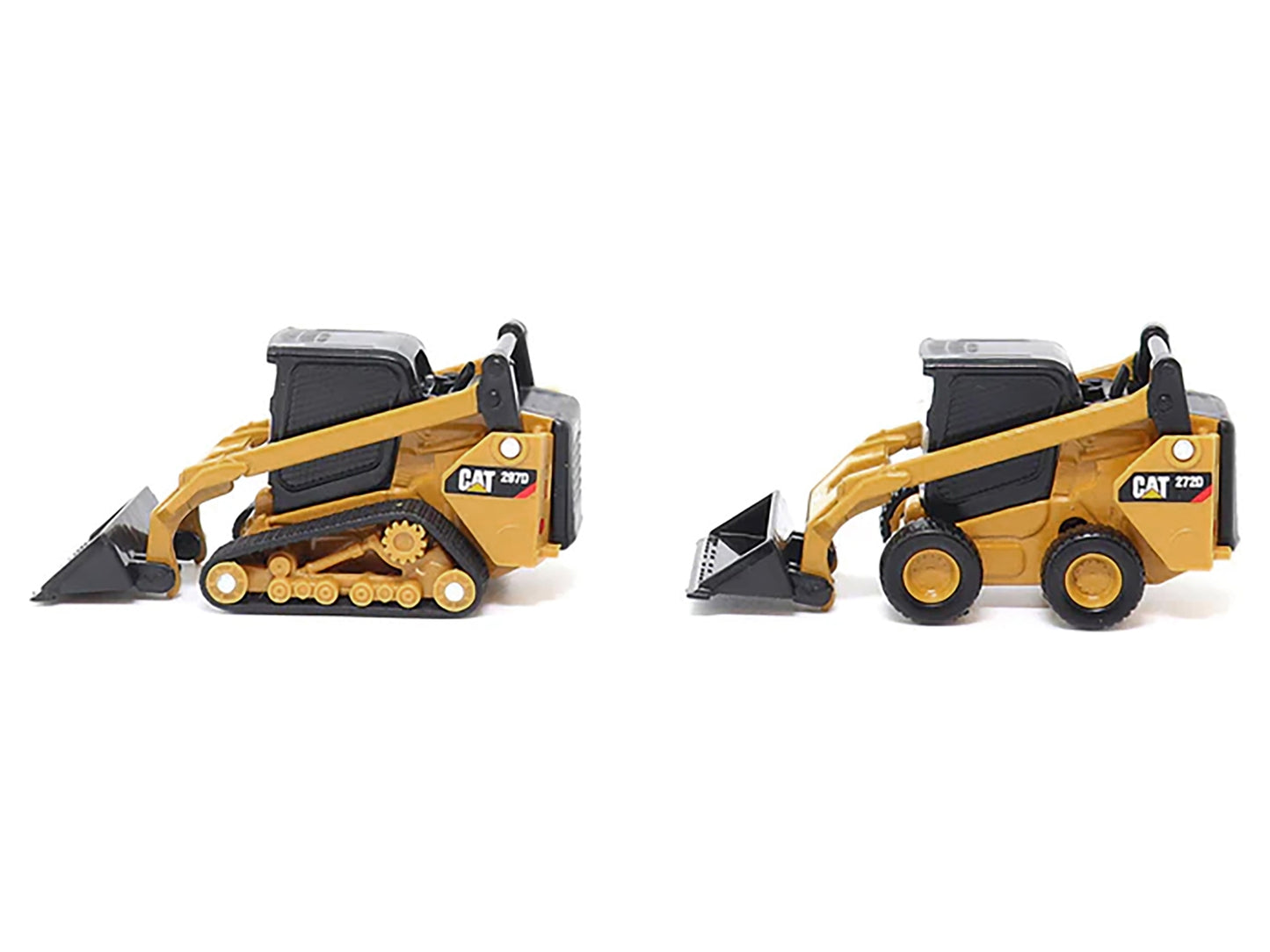 CAT Caterpillar 272D2 Skid Steer Loader Yellow and CAT - Premium Construction Models from Diecast Masters - Just $37.79! Shop now at Rapidvehicles