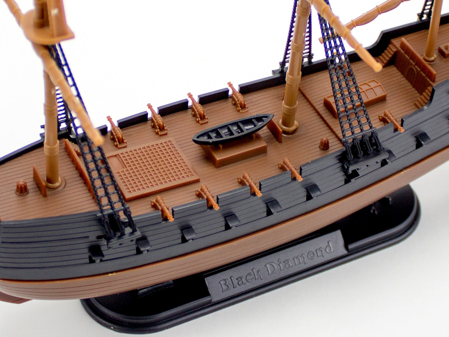 Level 2 Easy-Click Model Kit "The Black Diamond" Pirate Ship