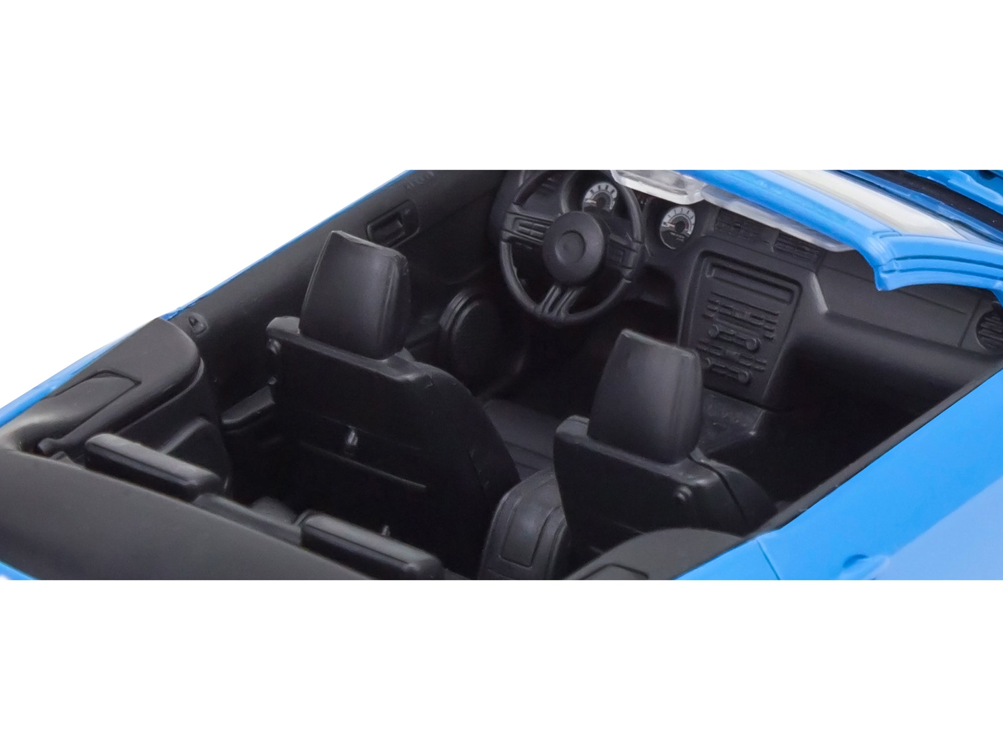 Level 2 Easy-Click 2010 Ford Mustang GT Convertible Blue 1/25 Scale Model by Revell - Premium  from Revell - Just $46.99! Shop now at Rapidvehicles