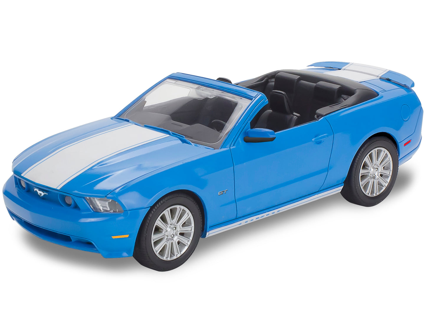 Level 2 Easy-Click 2010 Ford Mustang GT Convertible Blue 1/25 - Premium Model Kits(To Built) from Revell - Just $55.79! Shop now at Rapidvehicles